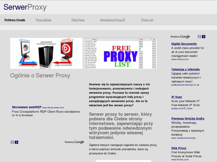 www.serwerproxy.pl