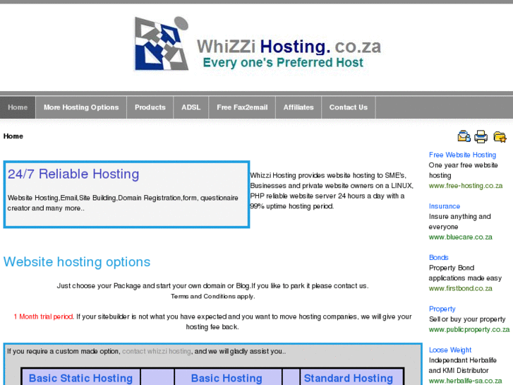 www.whizzihosting.co.za