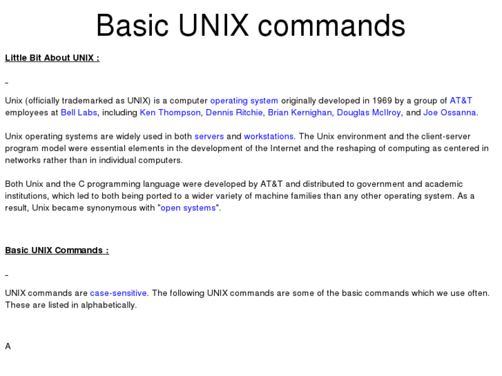 www.basicunixcommands.info