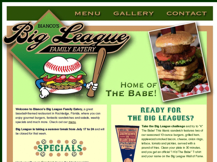 www.bigleagueeatery.com