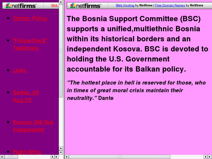 www.bosniasupport.org