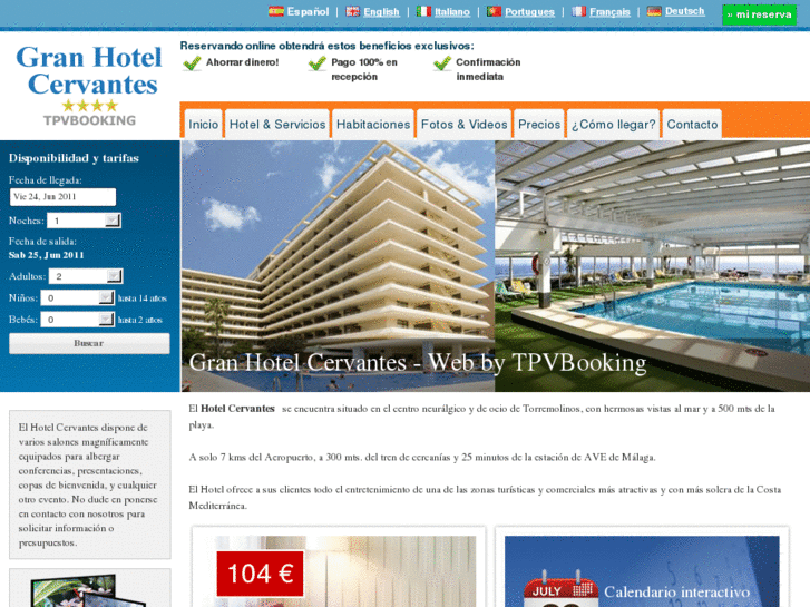 www.granhotelcervantes.com