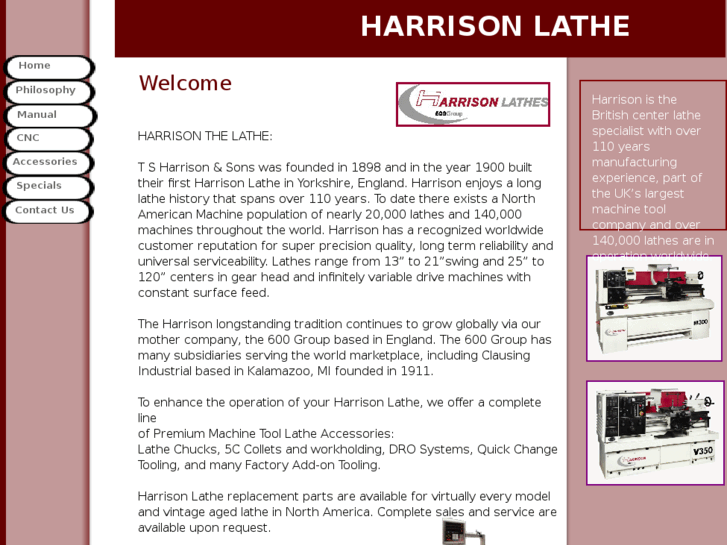 www.harrisonlathe.com