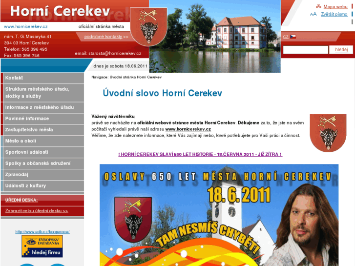 www.hornicerekev.cz