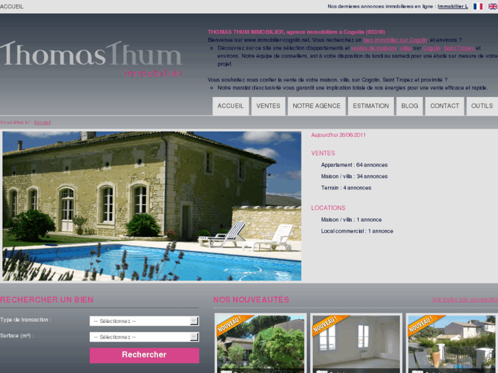 www.immobilier-cogolin.net