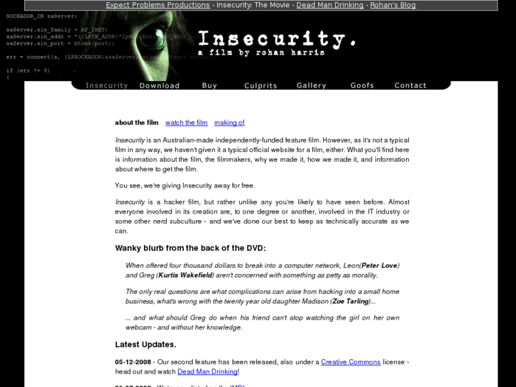 www.insecuritymovie.com