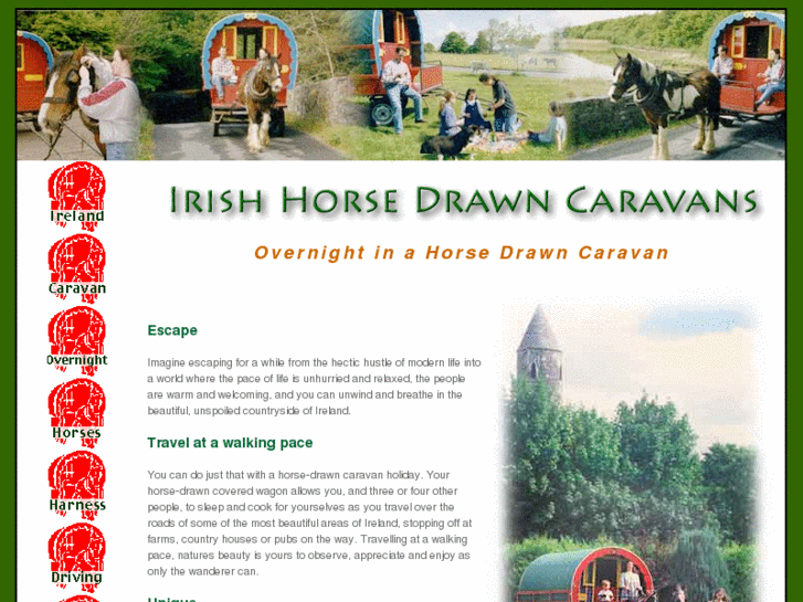 www.irishhorsedrawncaravans.com