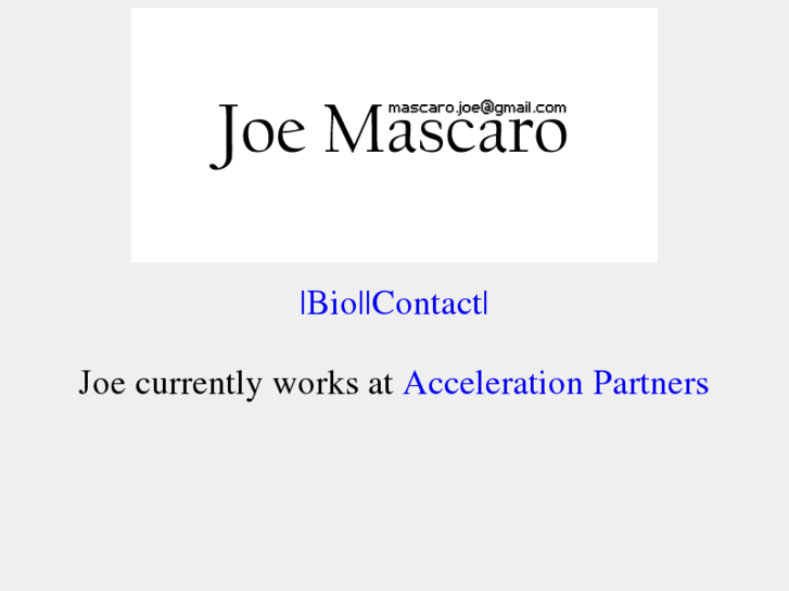 www.joemascaro.com