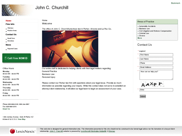 www.johnchurchilllaw.com