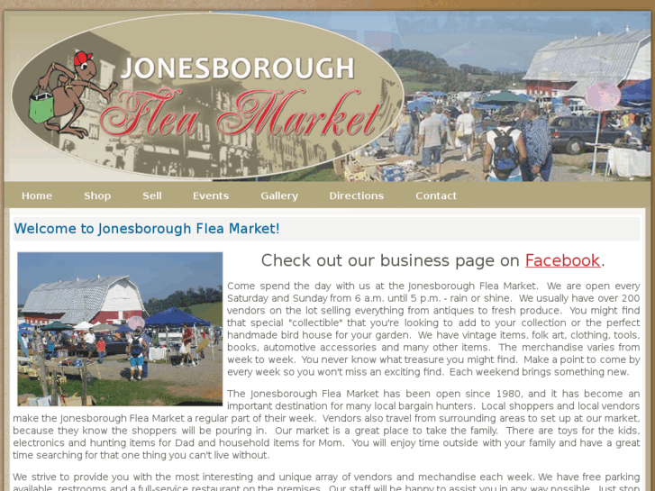 www.jonesboroughfleamarket.com