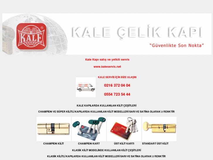 www.kaleyetkiliservis.net