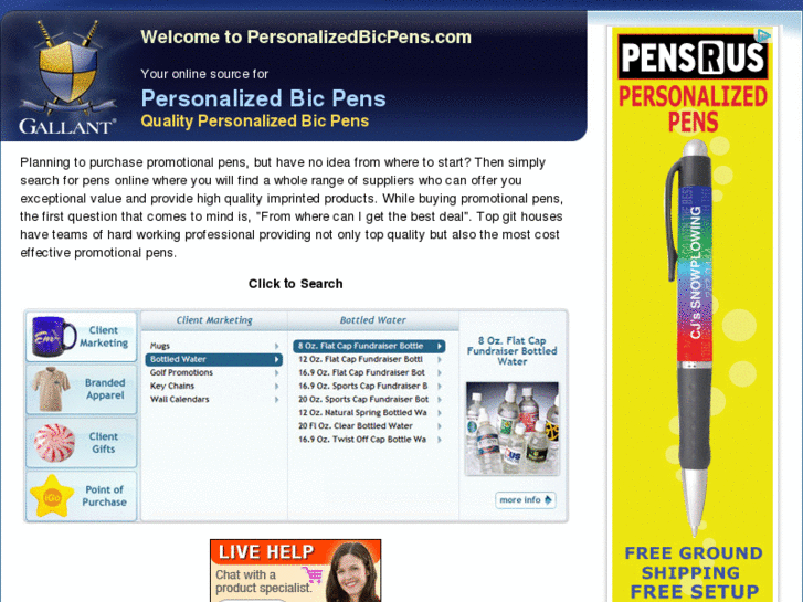 www.personalizedbicpens.com