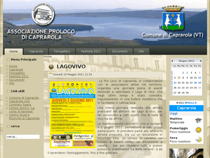 www.prolococaprarola.it