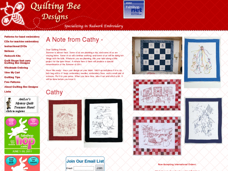 www.quiltingbeedesigns.com