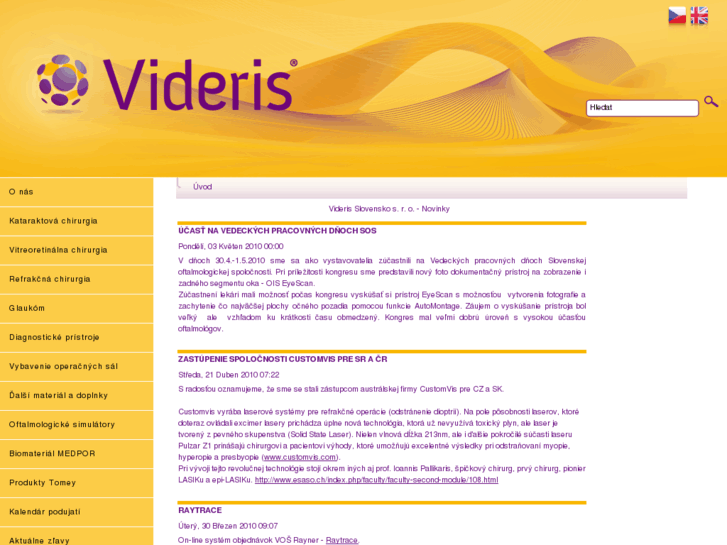 www.videris.sk