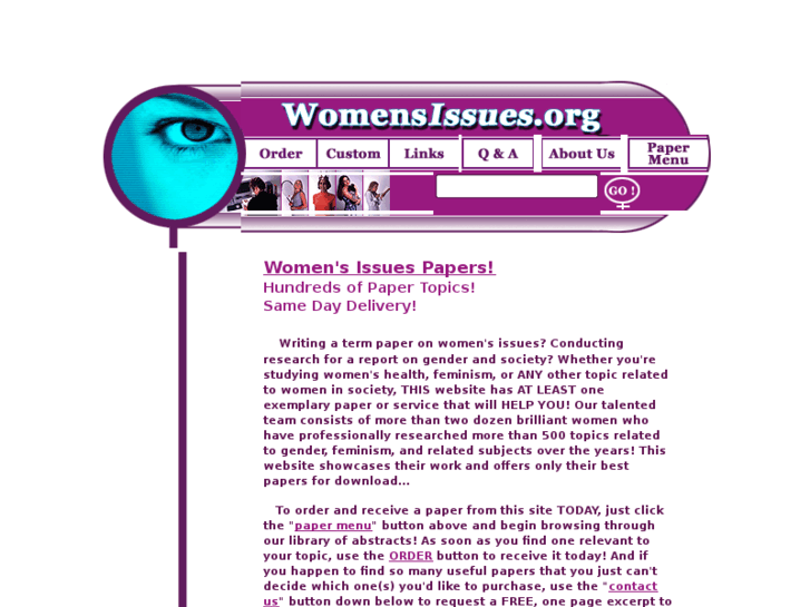 www.womensissues.org