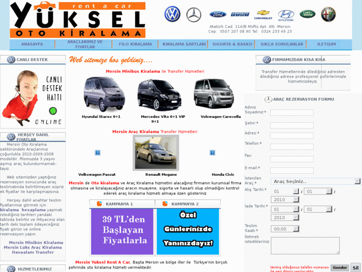 www.yukselrentacar.com