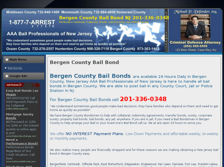 www.bergencountybailbonds.com