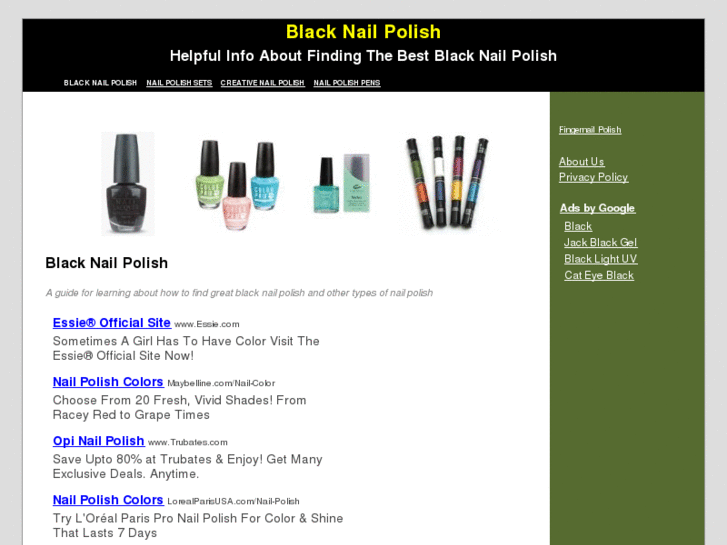 www.blacknailpolish.net