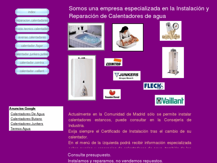 www.calentadoresdeagua.es