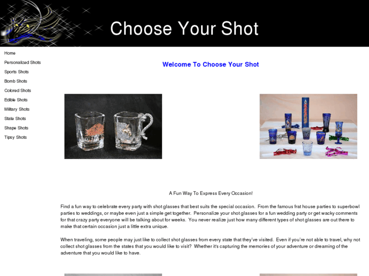 www.chooseyourshot.com