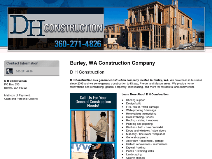 www.dhconstruction.net