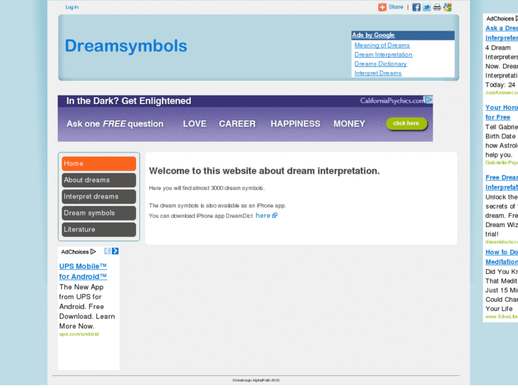 www.dreamsymbols.info