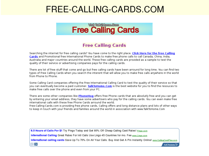 www.free-calling-cards.com