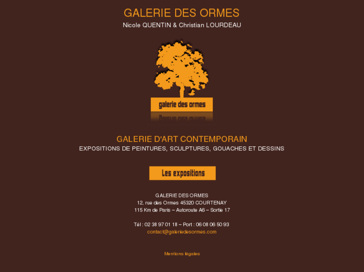 www.galeriedesormes.com