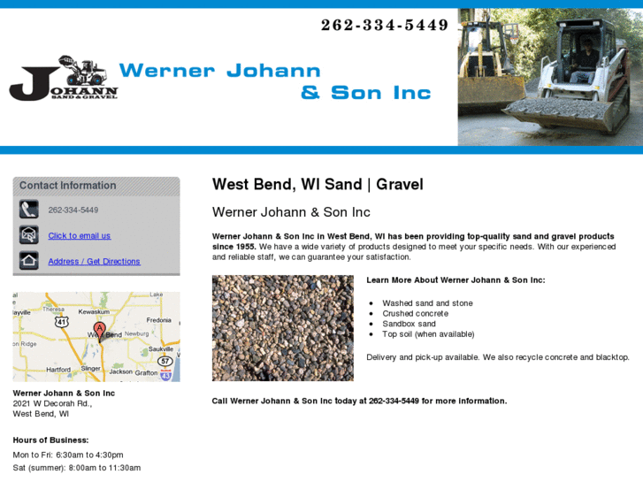 www.johann-sand-gravel.com