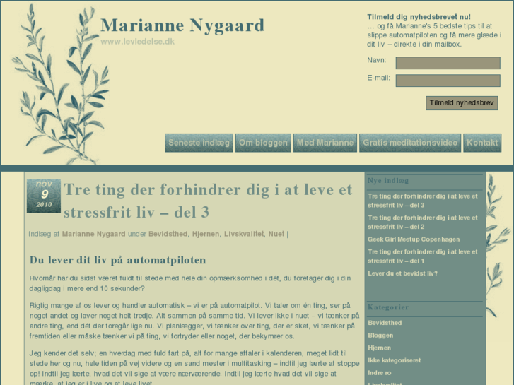 www.mariannenygaard.com