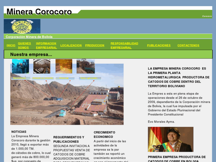 www.mineracorocoro.com