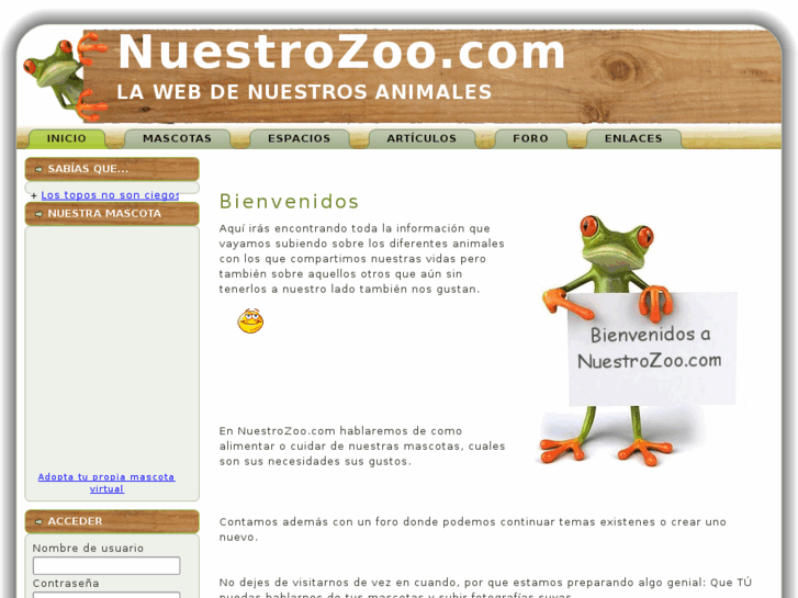 www.nuestrozoo.com