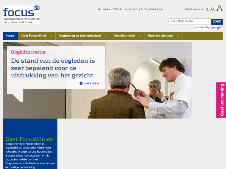 www.oogziekenhuisfocuskliniek.nl