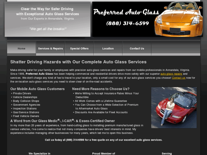 www.preferredautoglassnva.com