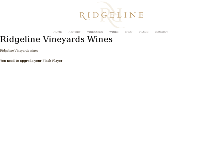 www.ridgelinevineyards.com