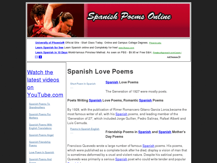 www.spanishpoemsonline.com