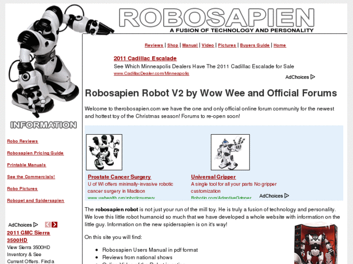 www.therobosapien.com