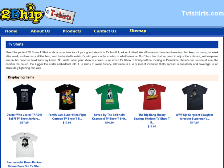 www.tvtshirts.com