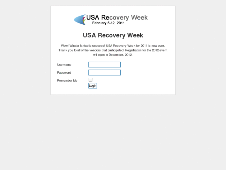 www.usarecoveryweek.com