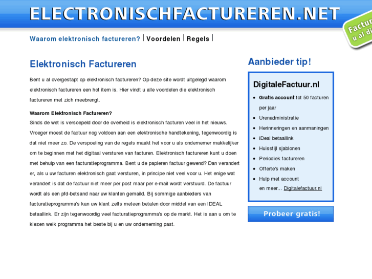 www.elektronischfactureren.net