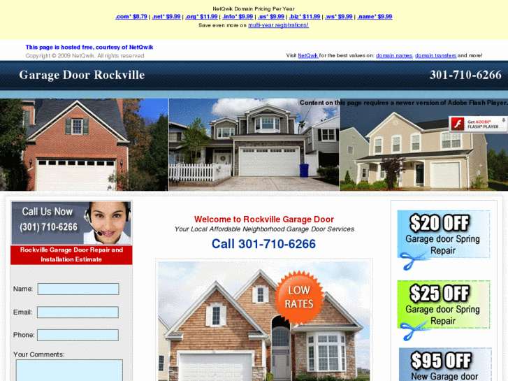 www.garagedoorrockvillemd.com