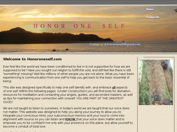 www.honoroneself.com