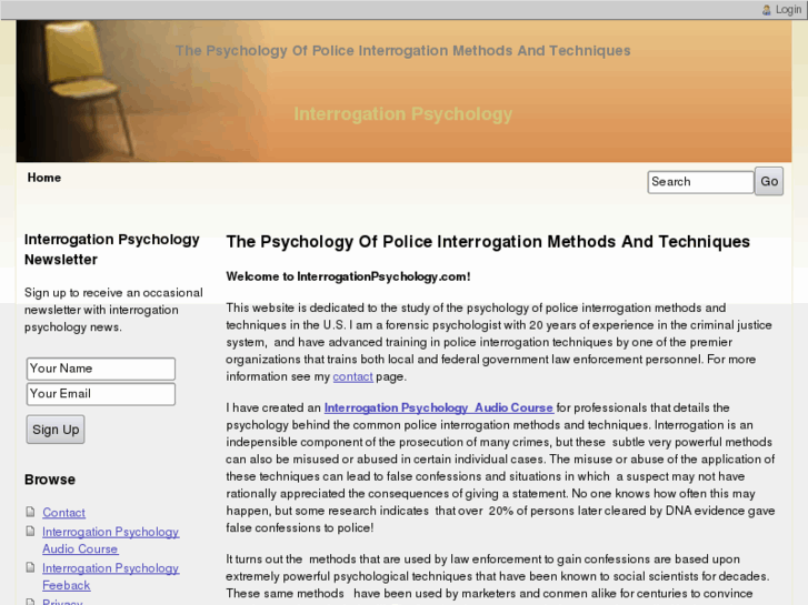 www.interrogationpsychology.com