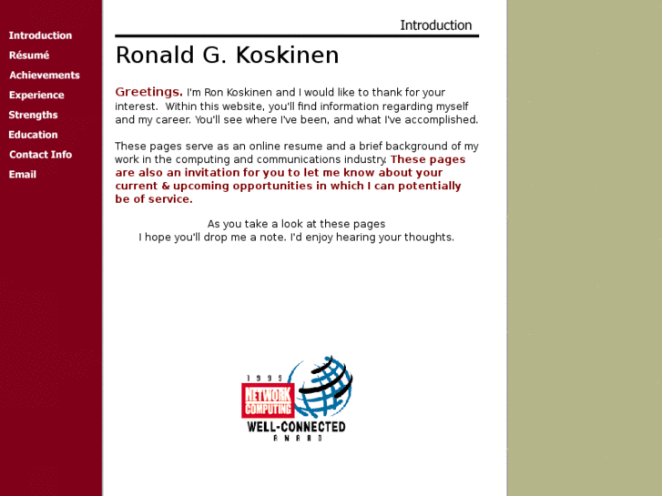 www.ronkoskinen.com