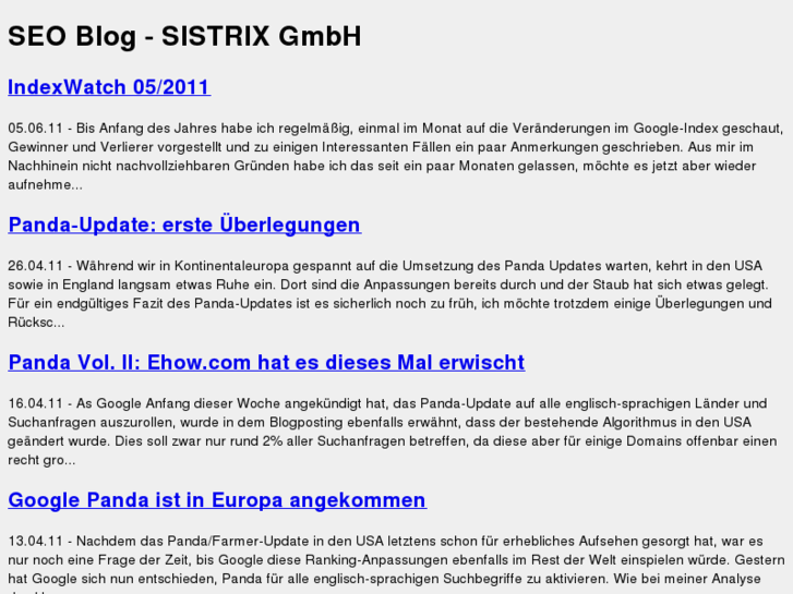 www.sistrix.mobi