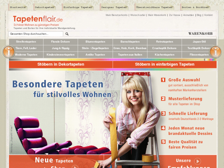 www.tapetenflair.de