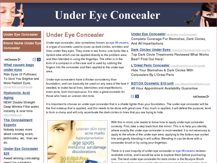 www.undereyeconcealer.net