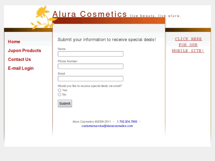 www.aluracosmetics.com