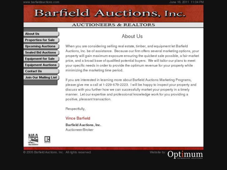 www.barfieldauctions.com